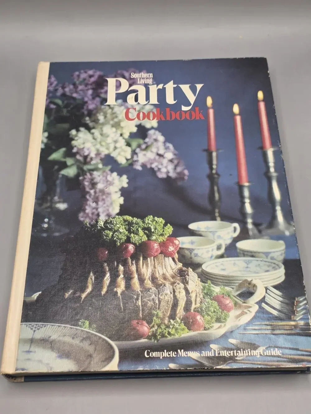 Vtg 1972 Southern Living Party Cookbook First Edition Retro Hosting Food Recipes